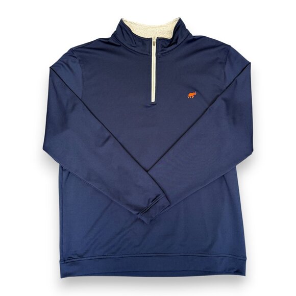 Merrill Apparel Men's Navy Quarter Zip - Picture 1 of 3
